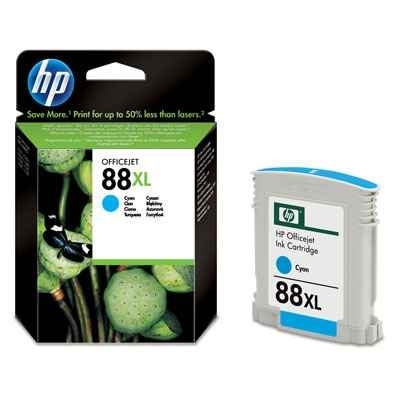 Tusz cyan 88XL HP OfficeJet Pro K5400/K8600, L7590/L7680