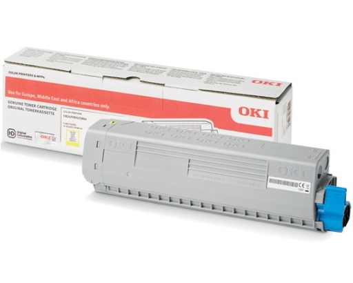 Toner Oki C824 C834 C844 yellow 47095701 5k