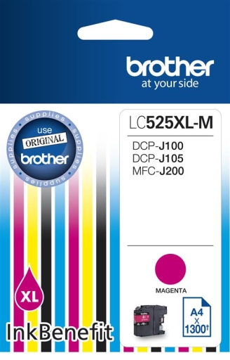 Atrament oryginalny LC-525XLM magenta Brother