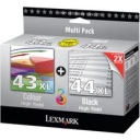 Tusz twinpack 43XL+44XL Lexmark X4850 X4875 X4975 X6575