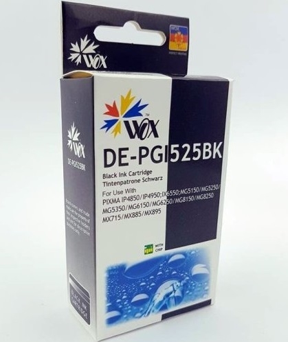 Tusz zamiennik WOX PGI-525PGBK czarny CANON