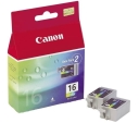 Tusz BCI-16C Canon iP90, mini 220, Selphy DS810 kolor 2x7,8ml