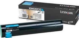 Toner cyan X945X2CG Lexmark X940e X945e