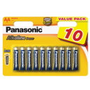 Baterie Panasonic alkaliczne ALKALINE LR6/10BP 10szt.