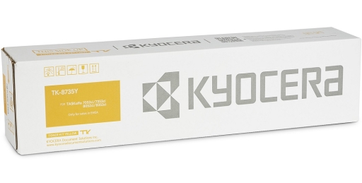 Toner żółty TK-8735Y Kyocera TASKalfa 7052ci 8052ci 7353ci 8353ci