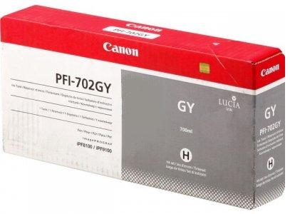 Tusz oryginalny PFI-702GY grey, szary Canon Imageprograf iPF 8100