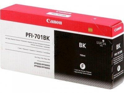 Tusz oryginalny PFI-701BK black czarny Canon Imageprograf iPF 8000