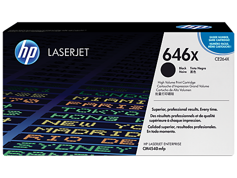 Toner HP Color LaserJet CM4540f,fskm, czarny CE264X