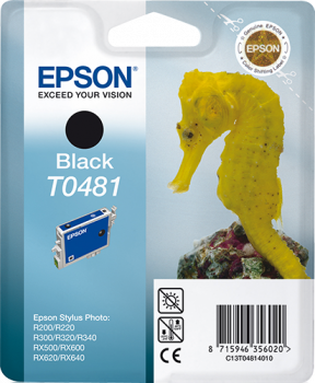 Tusz Epson Stylus Photo RX500/RX600 czarny T0481