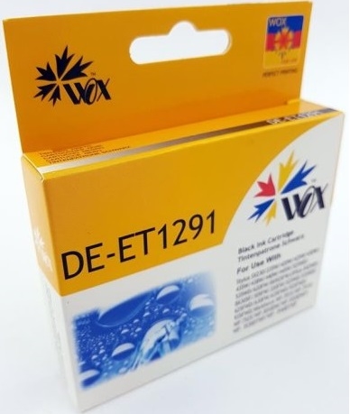 Tusz zamiennik WOX czarny T1291 Epson