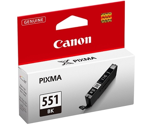 Tusz CLI-551BK czarny do Canon Pixma iP7250 MG5450 MG6350, 6508B001