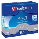 Dysk BluRay BD-R 25GB Verbatim 6x jawel case 5pack