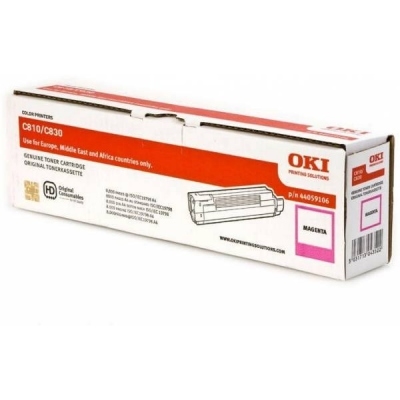 Toner oryginalny magenta Oki C810 C830, 8000 stron