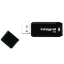 Pendrive Integral USB 8GB czarny USB 2.0 ze zdejmowaną zatyczką