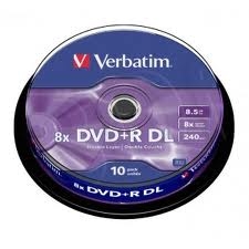 DVD+R 8.5GB Verbatim 8x double layer cake 10 szt.