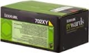 Toner 702XY Lexmark CS510 żółty 4k