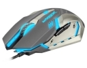 Mysz przewodowa Fury Warrior optyczna Gaming 3200 DPI czarno-biała
