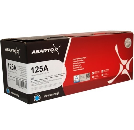 Toner Asarto zamiennik HP CB541A, 125A cyan