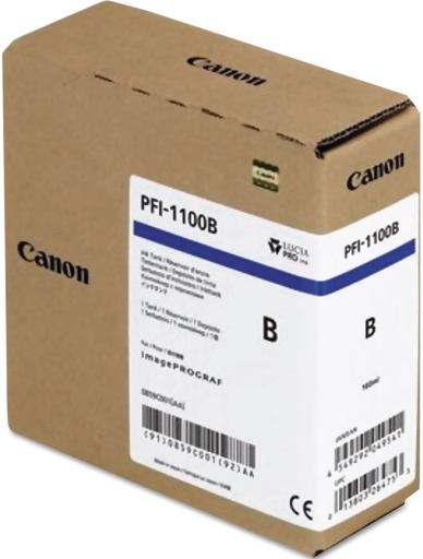Tusz PFI-1100B Canon imagePROGRAF PRO-2000/2100/4000/4100/6000/6100 Blue 160ml