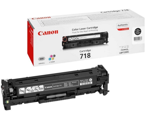 Toner oryginalny Cartridge 718 czarny CANON