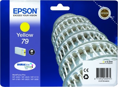 Tusz oryginalny C13T79144010 żółty 79 Epson