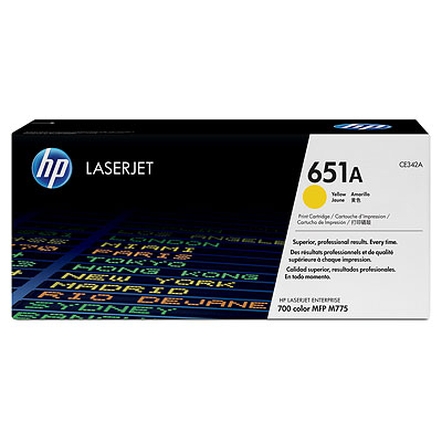 Toner żółty HP Laserjet Enterprise 700 color MFP M775