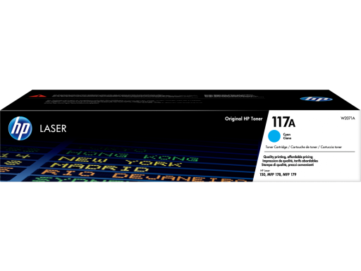 Toner 117A HP Color Laser 178nw cyan