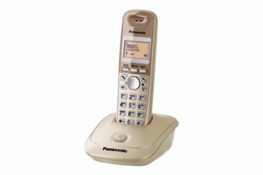 Panasonic KX-TG2511PDJ - Telefon bezprzewodowy DECT beżowy