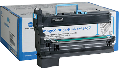 Toner Minolta MagiColor 5440DL 5450, 1710604008 4539333 cyan