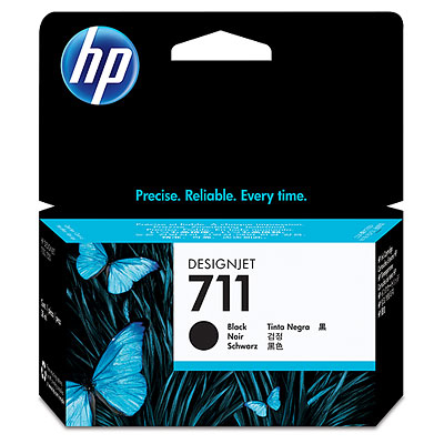  Tusz do HP Designjet T120 T520 CZ129A Black HP 711 38ml