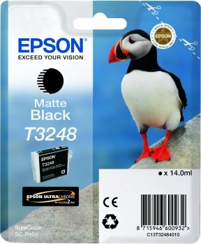 Tusz oryginalny C13T32484010 czarny matowy EPSON