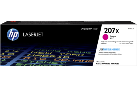 Toner 207X HP Color LaserJet M282/M283 M255 magenta W2213X