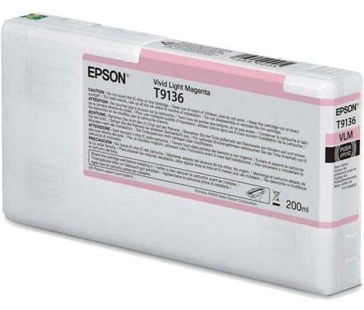 Tusz Epson SureColor SC-P5000 Vivid light magenta T9136 200ml