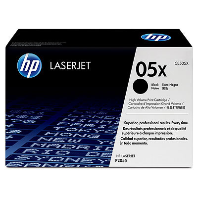 Toner dwupak CE505X do HP LaserJet P2055d, P2055dn, 05X oryginalny 2x6500 stron