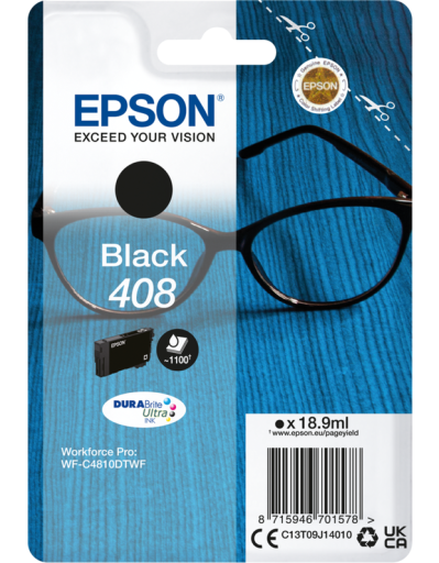 Tusz 408 do Epson WorkForce Pro WF-C4810DTWF czarny 18,9ml