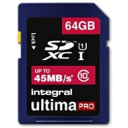 Karta pamięci SDXC class 10 ULTIMA PRO UHS-1 prędkość transferu do 45MB/s  - 64GB