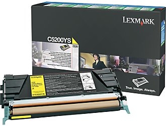 Toner C5200YS żółty Lexmark C520/C530, 1500 stron