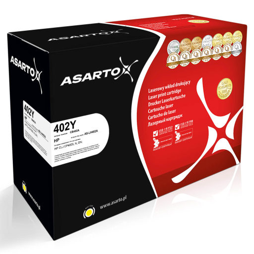 Toner Asarto zamiennik HP żółty CB402A