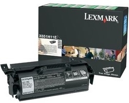 Toner Lexmark X651H11E X651de, X652de, X654de, X656dte, X658dfe 25000 stron