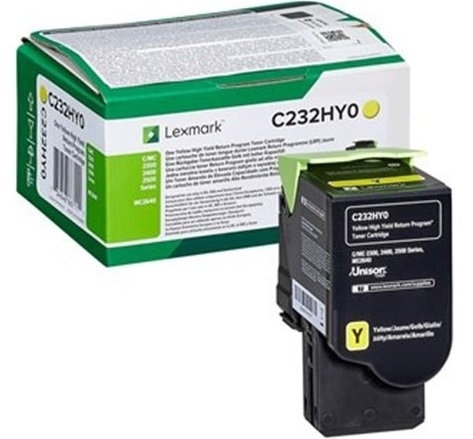 Toner C232HY0 Lexmark C2425 żółty