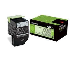 Toner 70C20K0, 702K czarny Lexmark