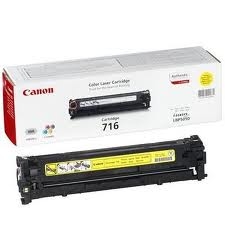 Toner żółty 716 Canon LBP 5050, MF 8030 8040 8050 8080