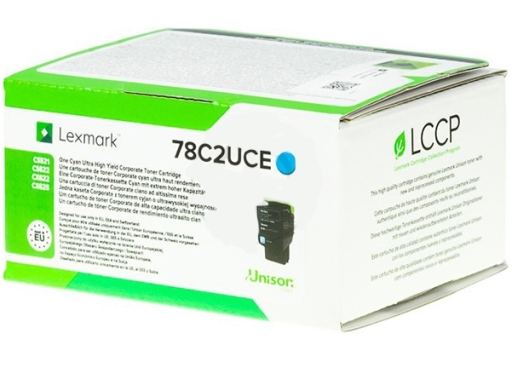 Toner Lexmark CS521 CX625 cyan 78C2UCE korporacyjny