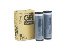 Farba GR czarna S-2314 do Riso GR 3770 ink HD, 2x1000 ml