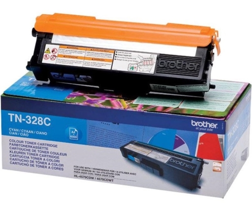 Toner Brother HL-4570CDW, DCP-9270CDN, MFC-9970CDW, cyan TN328C