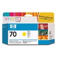 Tusz do HP Designjet Z2100 Z3100 Z3200 Z5200 C9454A HP 70 żółty Vivera 130ml