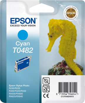 Tusz Epson Stylus Photo RX500/RX620 cyan T0482