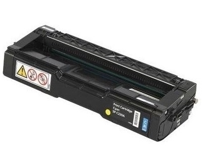 Toner cyan Gestetner Nashuatec Rex-Rotary Ricoh Aficio SP C220 C221 C222, Nashuatec Ricoh SP C240