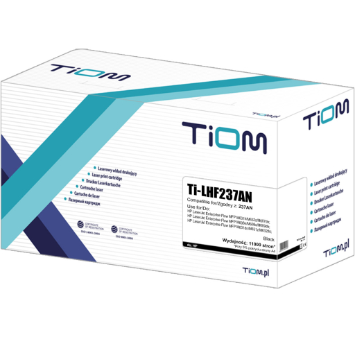 Toner Tiom zamiennik CF237A HP LaserJet M607/M608/M609, MFP M631/M632 11k