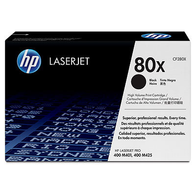 Toner HP 80X LaserJet Pro M401 M425